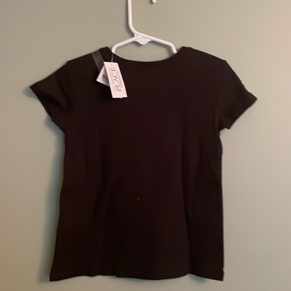 The Children Place Tee with UNICORN graphic design at front. Black, size XS (4). - Picture 9 of 17
